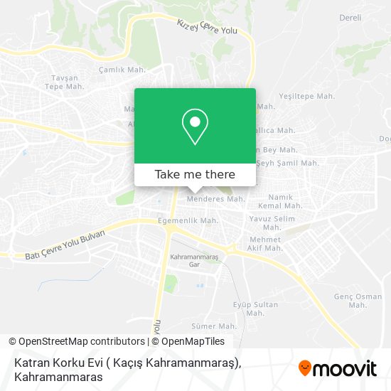 Katran Korku Evi ( Kaçış Kahramanmaraş) map