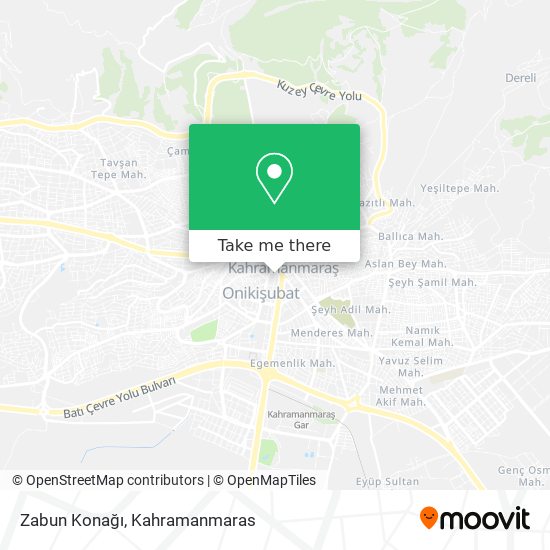 Zabun Konağı map