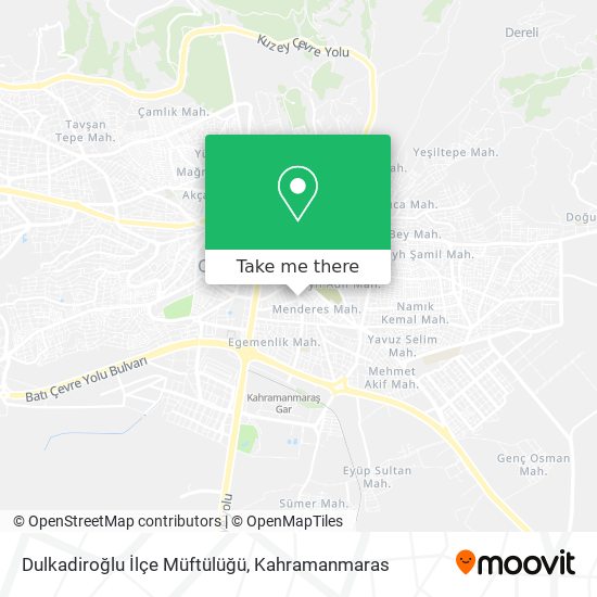 Dulkadiroğlu İlçe Müftülüğü map