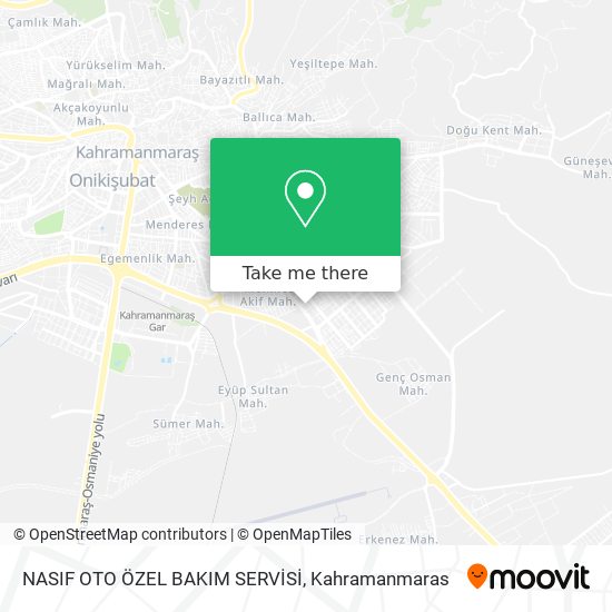 NASIF OTO ÖZEL BAKIM SERVİSİ map