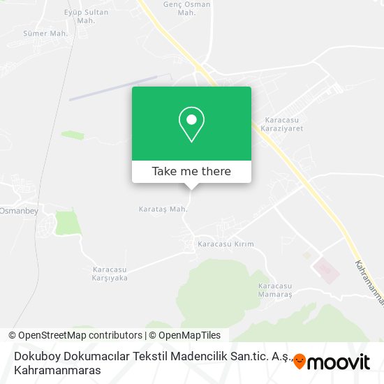 Dokuboy Dokumacılar Tekstil Madencilik San.tic. A.ş. map