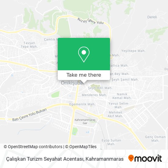 Çalışkan Turizm Seyahat Acentası map