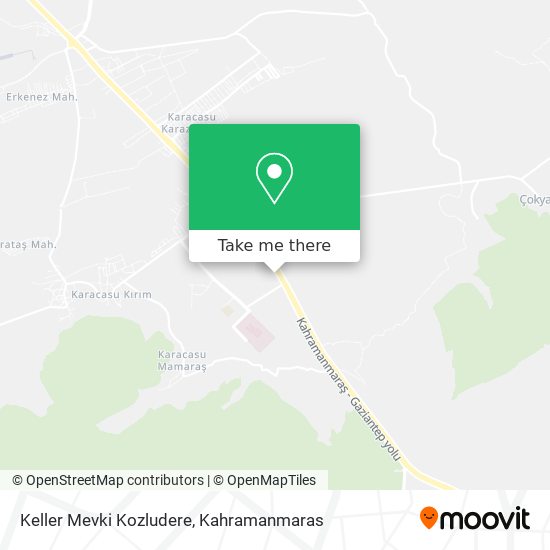 Keller Mevki Kozludere map