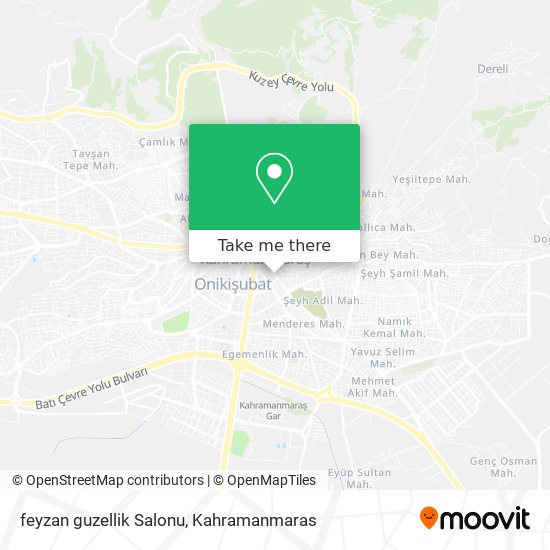 feyzan guzellik  Salonu map