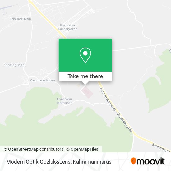 Modern Optik Gözlük&Lens map
