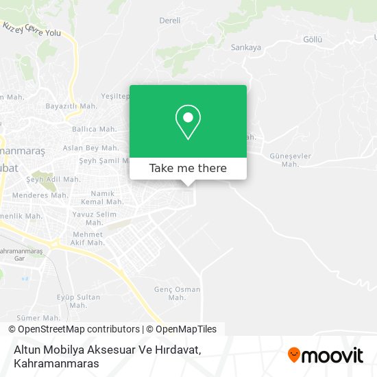 Altun Mobilya Aksesuar Ve Hırdavat map