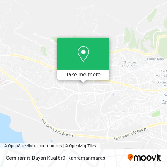 Semiramis Bayan Kuaförü map
