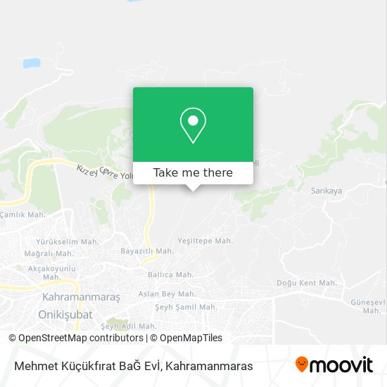 Mehmet Küçükfırat BaĞ Evİ map