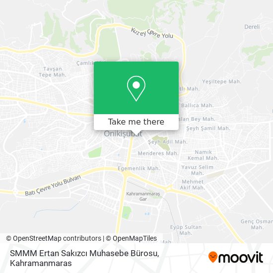 SMMM Ertan Sakızcı Muhasebe Bürosu map