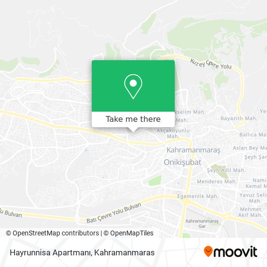 Hayrunnisa Apartmanı map