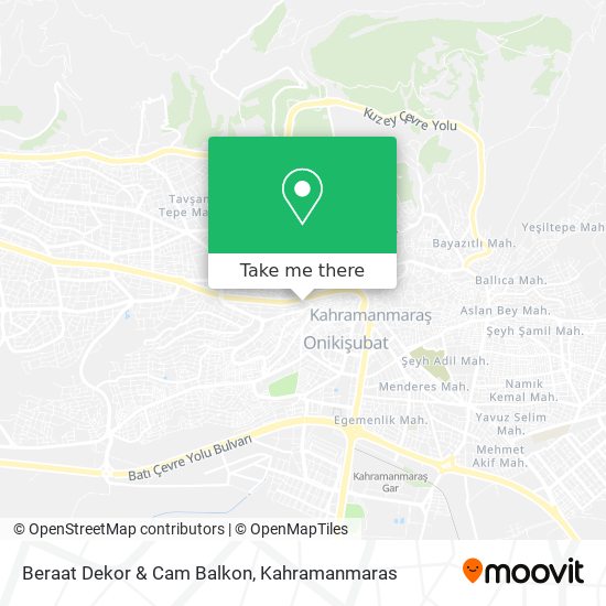 Beraat Dekor & Cam Balkon map
