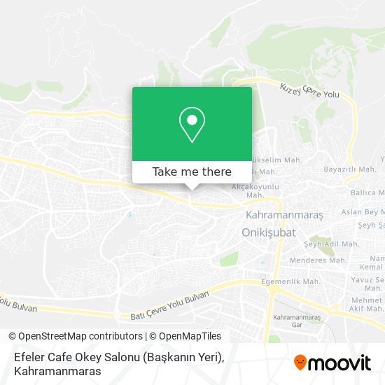 Efeler Cafe Okey Salonu (Başkanın Yeri) map