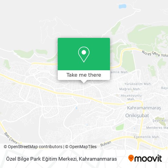 Özel Bilge Park Eğitim Merkezi map