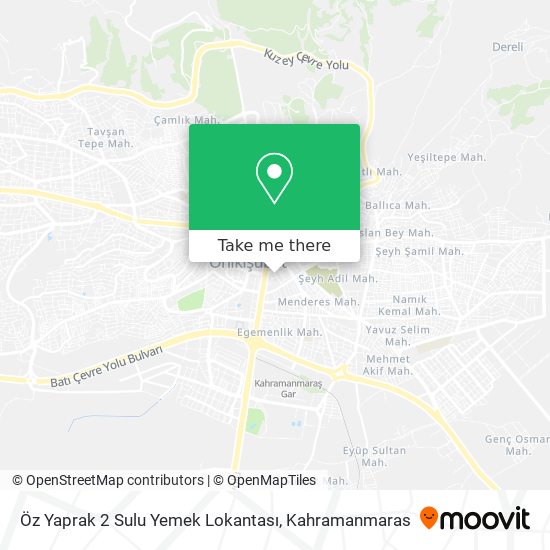Öz Yaprak 2 Sulu Yemek Lokantası map