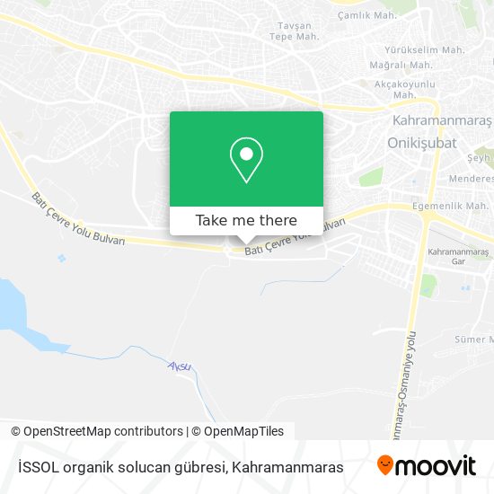 İSSOL organik solucan gübresi map