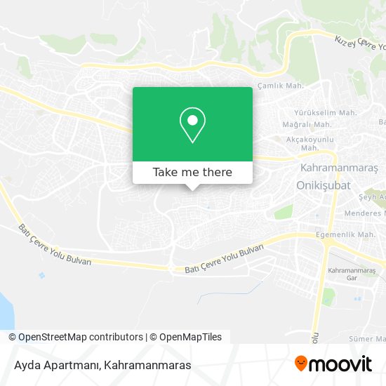 Ayda Apartmanı map