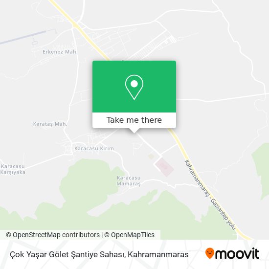 Çok Yaşar Gölet Şantiye Sahası map