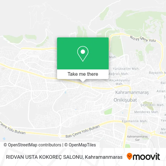 RIDVAN USTA KOKOREÇ SALONU map