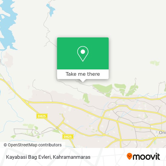 Kayabasi Bag Evleri map