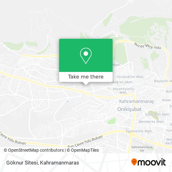 Göknur Sitesi map