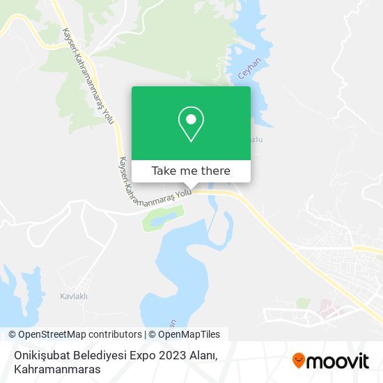 Onikişubat Belediyesi Expo 2023 Alanı map