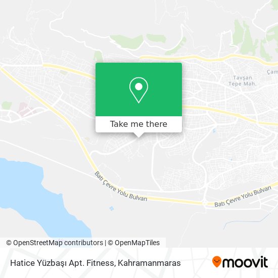 Hatice Yüzbaşı Apt. Fitness map