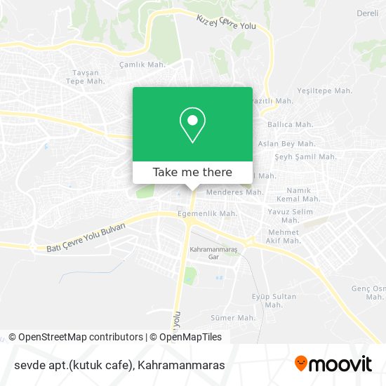 sevde apt.(kutuk cafe) map