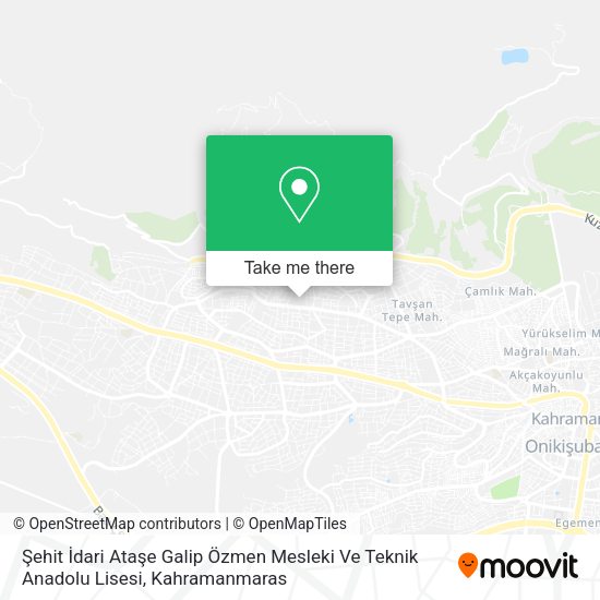 Şehit İdari Ataşe Galip Özmen Mesleki Ve Teknik Anadolu Lisesi map