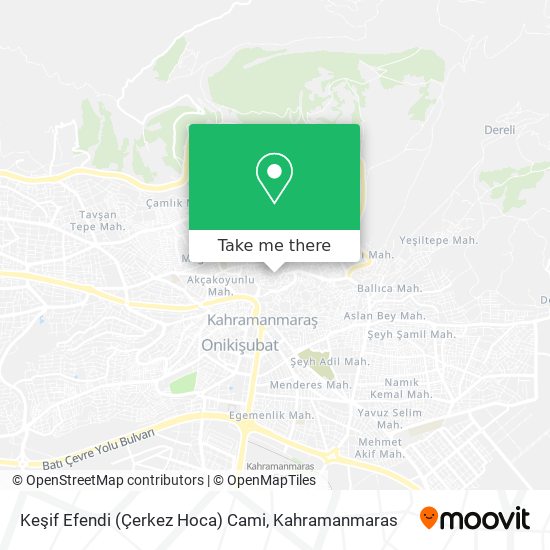 Keşif Efendi (Çerkez Hoca) Cami map