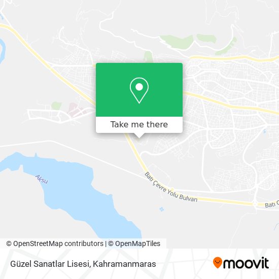 Güzel Sanatlar Lisesi map