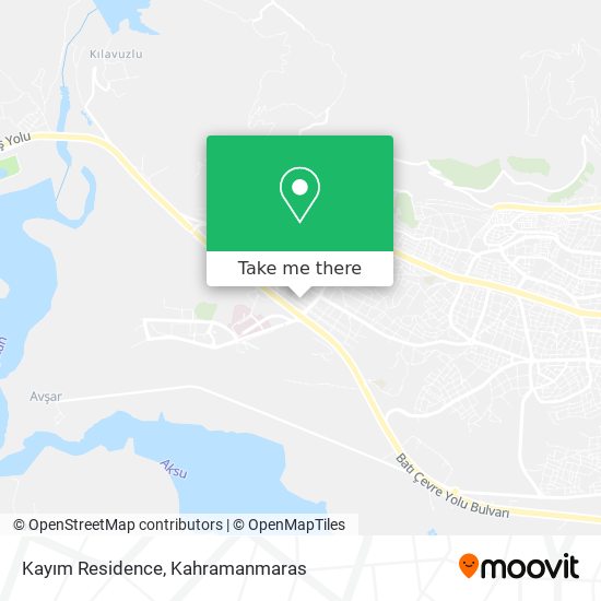 Kayım Residence map