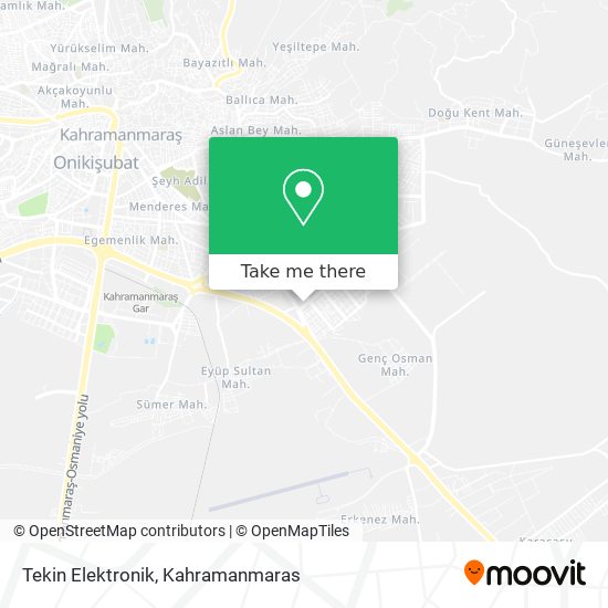 Tekin Elektronik map