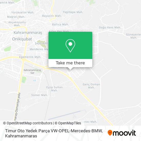 Timur Oto Yedek Parça VW-OPEL-Mercedes-BMW map