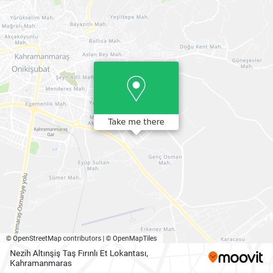 Nezih Altınşiş Taş Fırınlı Et Lokantası map