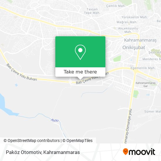 Paköz Otomotiv map