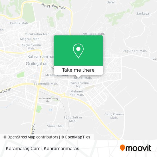 Karamaraş Cami map