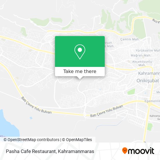 Pasha Cafe Restaurant map