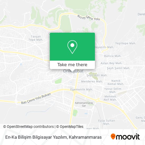 En-Ka Bilişim Bilgisayar Yazılım map