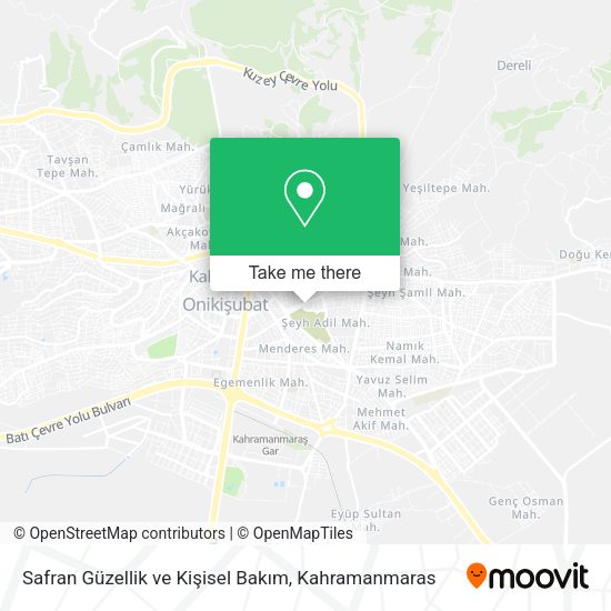 Safran Güzellik ve Kişisel Bakım map