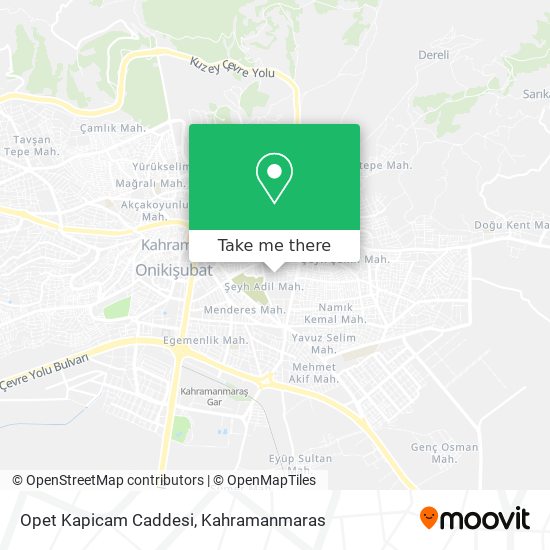 Opet Kapicam Caddesi map