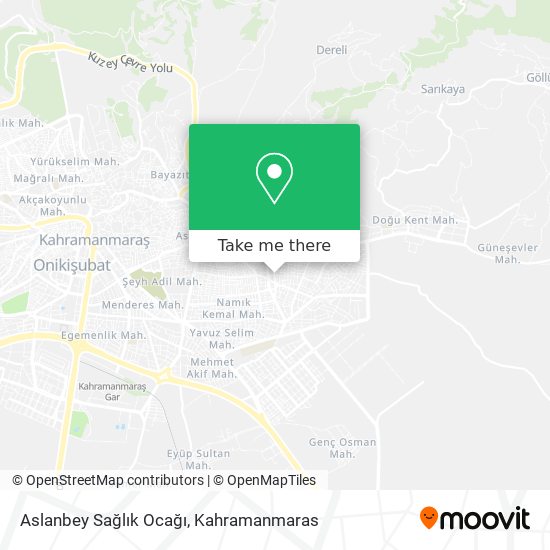 Aslanbey Sağlık Ocağı map