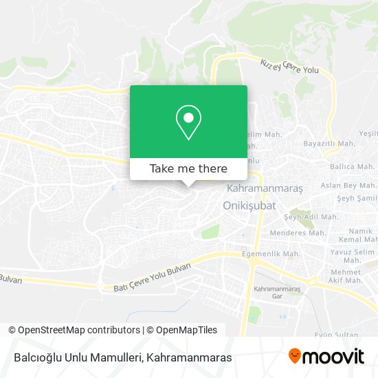 Balcıoğlu Unlu Mamulleri map