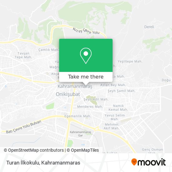 Turan İlkokulu map