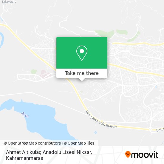 Ahmet Altıkulaç Anadolu Lisesi Niksar map