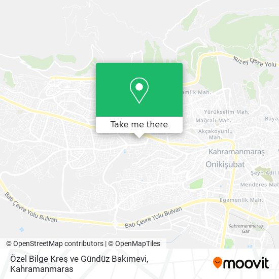 Özel Bilge Kreş ve Gündüz Bakımevi map