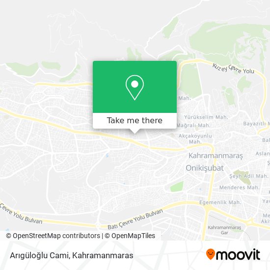 Arıgüloğlu Cami map