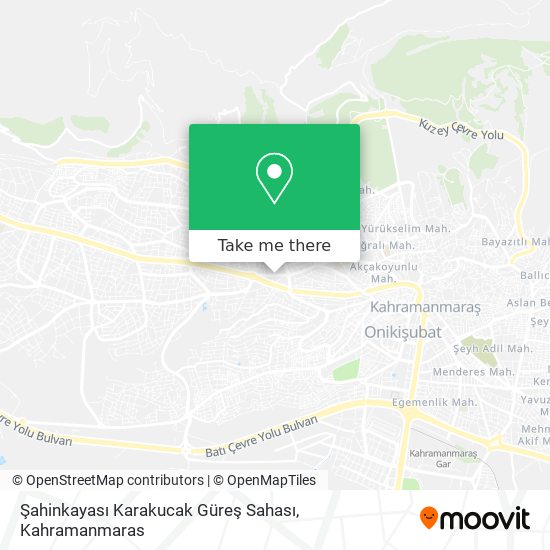 Şahinkayası Karakucak Güreş Sahası map