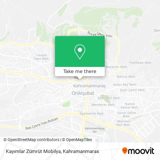 Kayımlar Zümrüt Mobilya map