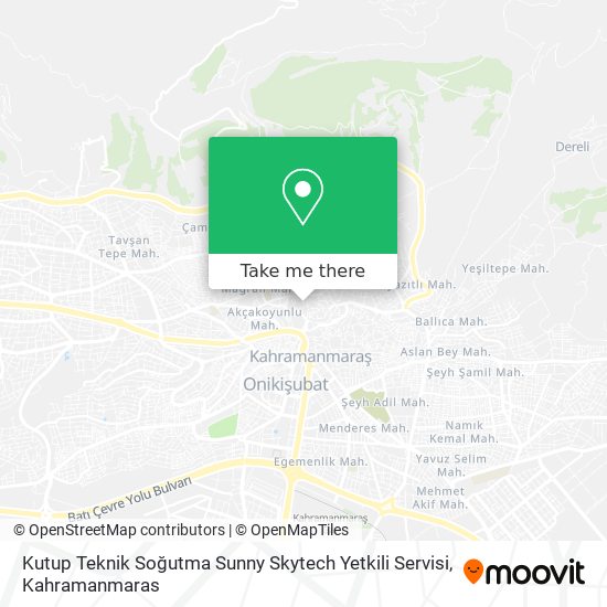 Kutup Teknik Soğutma Sunny Skytech Yetkili Servisi map