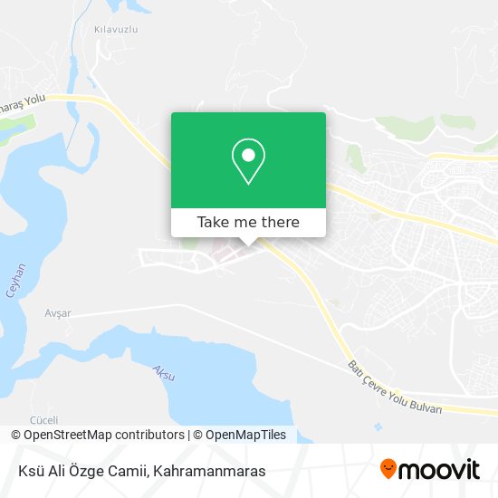 Ksü Ali Özge Camii map